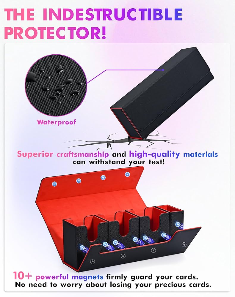 mtgの整理品 Amazon.co.jp: UAONO デッキケース サイコロトレイ付き 三つの